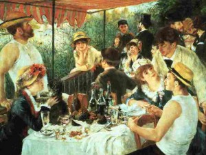 Renoir: la colazione dei canottieri